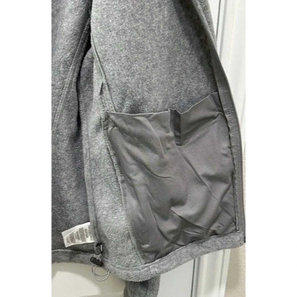 Columbia Mount Grant Fleece Full Zip Jacket Gray Mens Size M XM1247 Lightweight